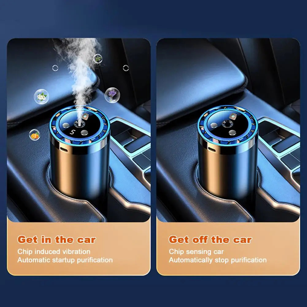 Aromatherapy Car Diffuser Starry Sky Ceiling Ambient Light